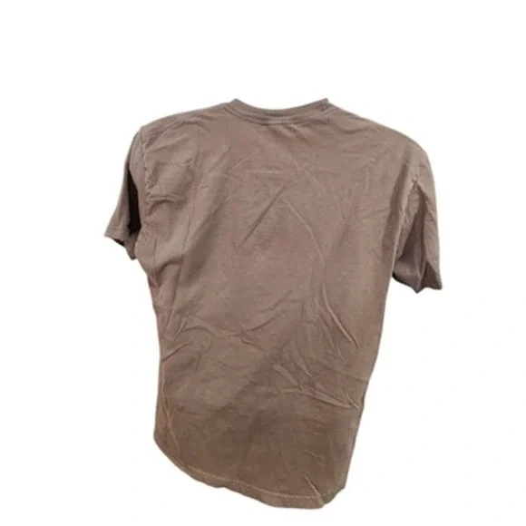 American Apparel‎ Men's Size Large T-Shirt Brown Cotton Crew Neck - Picture 2 of 5